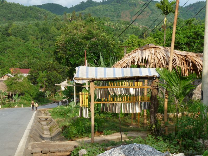 Straße in Yen Bai